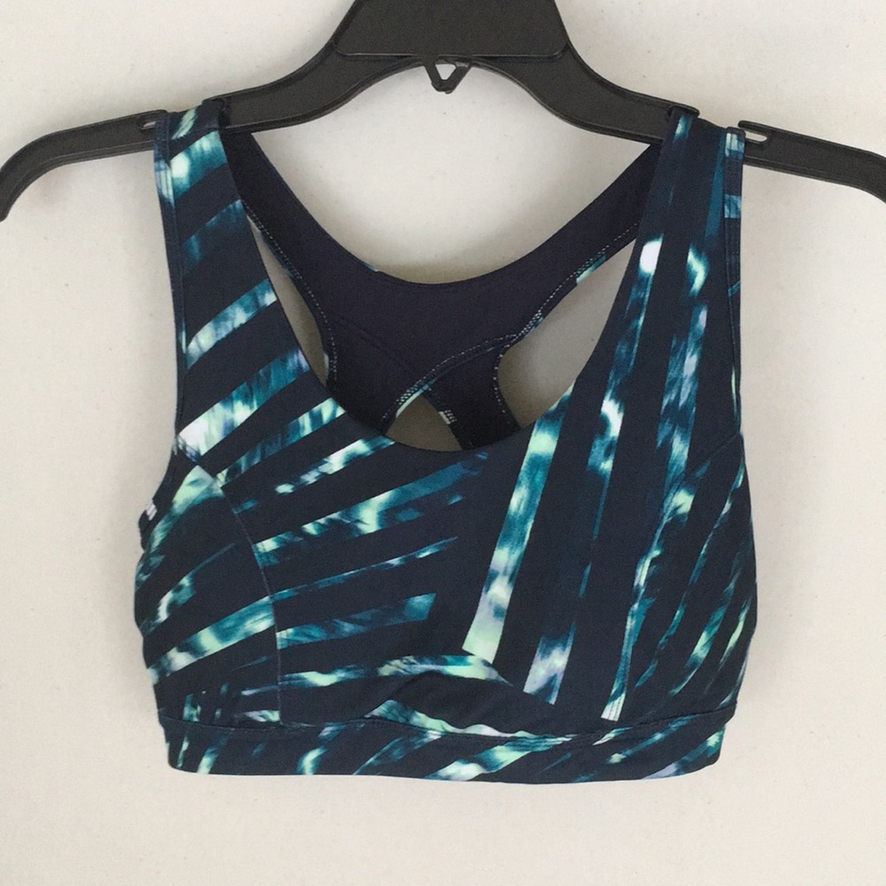 Multi Blue Sports Bra